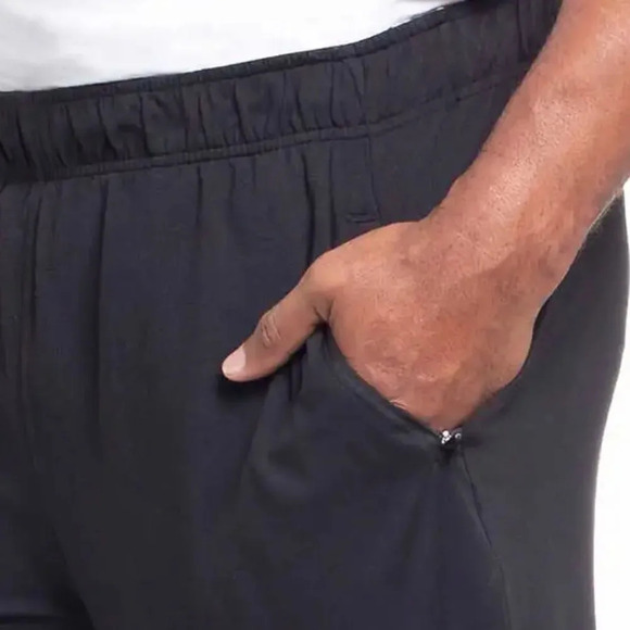 Glacier Performance Mens Joggers 1 Gray 1 Black XXL - Picture 10 of 16